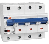Выключатель автоматический модульный КЭАЗ OptiDin BM125-4ND80-14In-УХЛ3 138604
