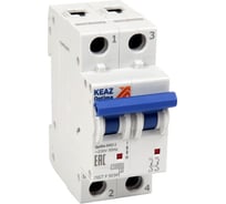 Выключатель автоматический модульный КЭАЗ OptiDin BM63-2L20-DC-УХЛ3 (Новый) 261266