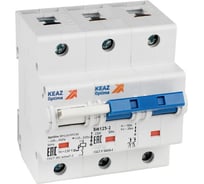 Выключатель автоматический модульный КЭАЗ с независимым расцепителем OptiDin BM125-2NC125-НР-8In-УХЛ3 336374