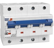 Выключатель автоматический модульный КЭАЗ OptiDin BM125-4ND100-14In-УХЛ3 138605