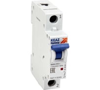 Выключатель автоматический модульный КЭАЗ OptiDin BM63-1C25-15-УХЛ3-АЭС 367647