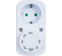 Розетка с таймером FERON (с датчиком освещенности) 3600W/16A 230V, TM28 51435