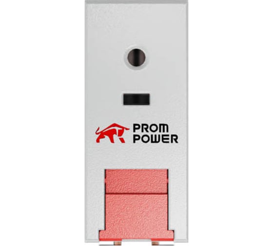 Электромеханическое реле Prompower Двухполюсное Номинальный ток 7А, управление 24VAC, PG2R2-S AC24 PG2R2SAC24