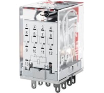 Электромеханическое реле Prompower Четырехполюсное Номинальный ток 5А, управление 24VAC, PMY4N AC24 PMY4NAC24