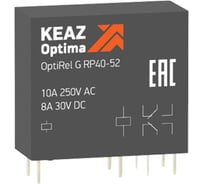 Реле промежуточное КЭАЗ OptiRel G RP40-52-48D-10-CO 50 шт 281028