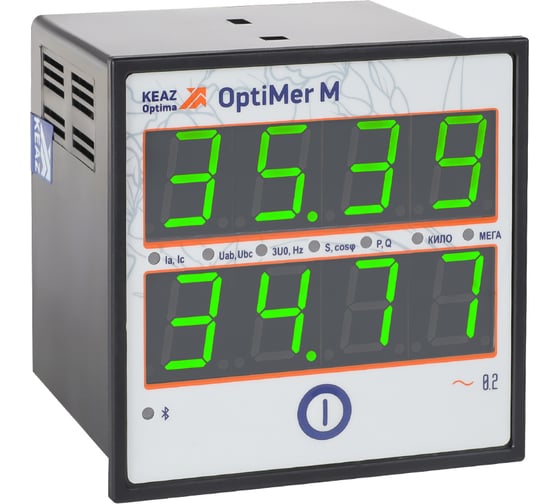 Многофункциональный измеритель КЭАЗ OptiMer-M500-F96-400-5-220-R4-11-0-УХЛ3 359190 1