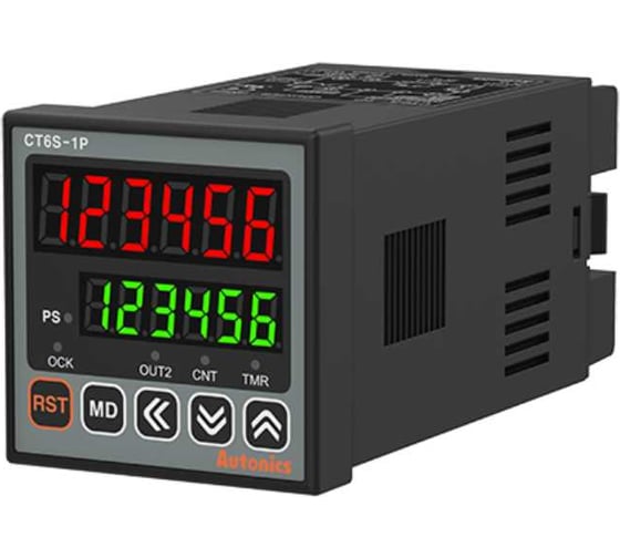 Счётчик-таймер Autonics CT6S-1P2, 24-48В=/24В~, артикул A1000001255R