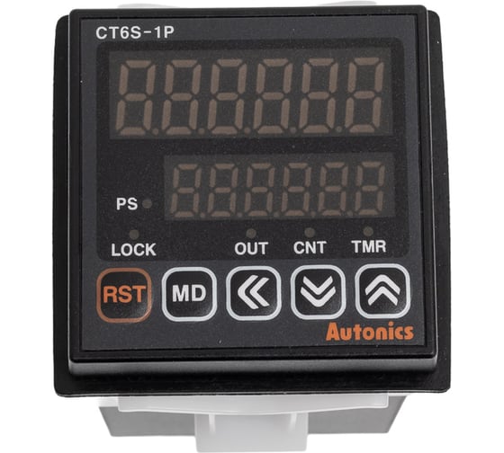 Счётчик-таймер Autonics CT6S-1P2, 24-48В=/24В~, артикул A1000001255R 1
