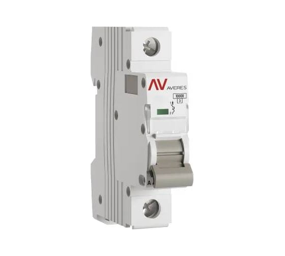 Выключатель автоматический EKF AV-6 DC 1P 3A (L) 6kA AVERES mcb6-DC-1-03L-av
