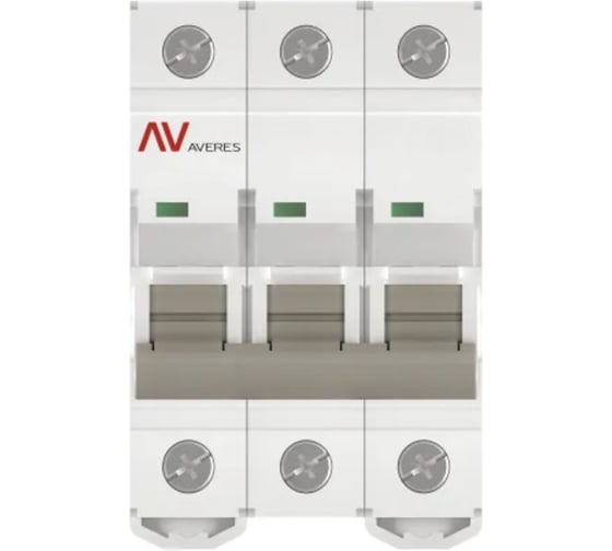 Выключатель автоматический EKF AV-10 3P 2A (Z) 10kA AVERES mcb10-3-02Z-av