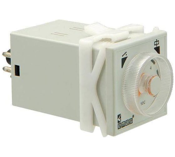 Реле времени Emas 0,6-6 сек 12В AC-DC RZ1A2C06S-1 1