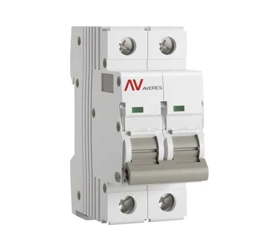 Выключатель автоматический EKF AV-10 2P 20A (K) 10kA AVERES mcb10-2-20K-av 1