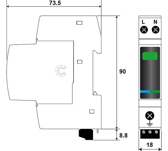 УЗИП Citel DAC15CS-11-275 821620221