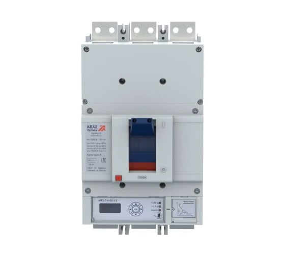 Выключатель автоматический КЭАЗ OptiMat D1600N-MR2-У3 233946 1