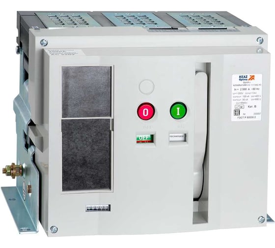 Выключатель автоматический КЭАЗ OptiMat A-2000-S2-3P-85-F-MR0-B-C2200-M0-P00-S1-03 277519 1