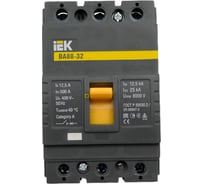 Автоматический выключатель IEK ВА88-32 3Р 12,5А 25кА SVA10-3-0012