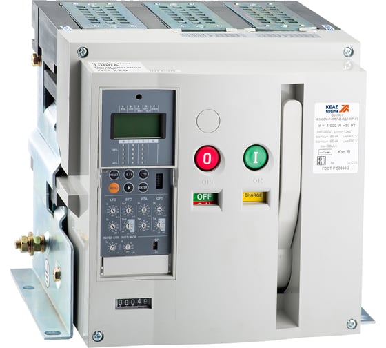 Выключатель автоматический КЭАЗ OptiMat A-630-S2-3P-85-F-MR8.0-B-C2200-M2-P00-S1-03 277373 1