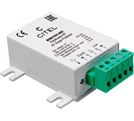 Устройство защиты от импульсных перенапряжений CITEL УЗИП тип 2+3 MSB10V-400 561101