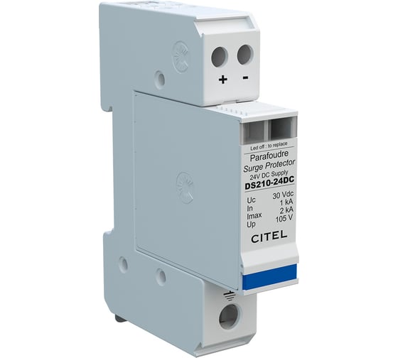 Устройство защиты от импульсных перенапряжений CITEL УЗИП тип 2 DC DS210-24DC 440301 1