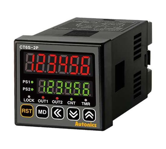 Счётчик-таймер Autonics CT6S-2P2, 24-48В/24В~, артикул A1000000101R