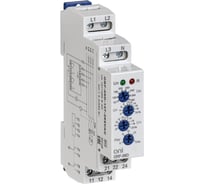 Реле фаз ONI ORF-06D 3фазы 2 контакта 127-265В AC с контролем нейтрали ORF-06D-127-265VAC