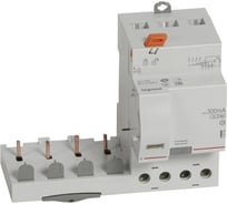 Дифференциальный блок Legrand DX³ - тип F - 300 мА - 4П - 400 В~ - 40 А - 3 модуля 410545