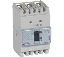 Автоматический выключатель Legrand DPX³ 160 - термомагнитный расцепитель - 50 кА - 400 В~ - 3П - 80 А 420124