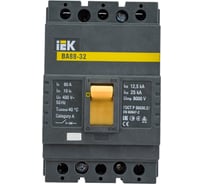 Автоматический выключатель IEK ВА88-32 3Р 80А 25кА SVA10-3-0080