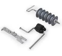 ОПН 35 кВ с искровым промежутком для промежуточной опоры ЭНЕРВИК /ENSTO SDI46.545R, 35-157 мм², для опорного изолятора (1 шт.) SDI46.545R-1