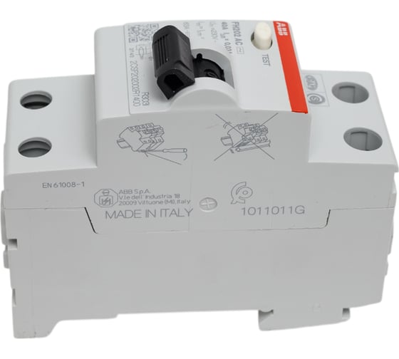 Выключатель дифференциального тока ABB FH202 AC-40/0,03 2 модуля 2CSF202002R1400