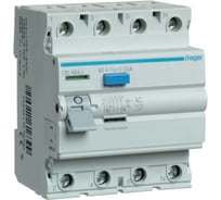 Устройство защитного отключения Hager 4P, 63A, 30mA, AC 2086303