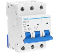 Автоматический выключатель CHINT NB1-63, 3P, 32A, 6кА, характеристика C 179705