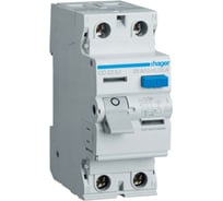 Устройство защитного отключения Hager 2P, 25А, 30 мА, Тип А, ширина 2М 2250422