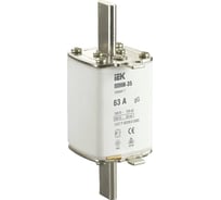 Плавкая вставка предохранителя IEK ППНИ-35 габарит 1 63А DPP30-063 17272326