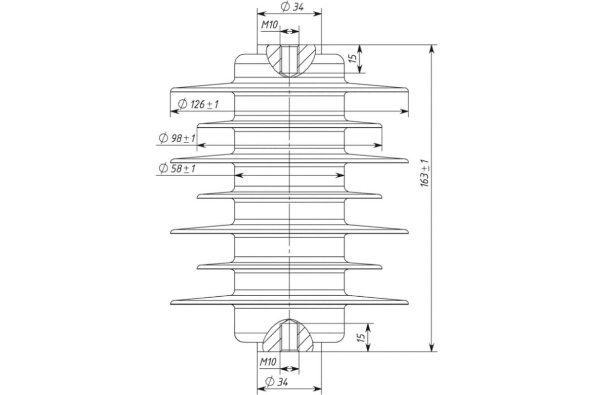 Устройство защиты от импульсных перенапряжений ЭНЕРВИК ENSTO HE-15SGAR ...