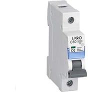 Автоматический выключатель IPRO 1 фаза 50А C 6кА 15672