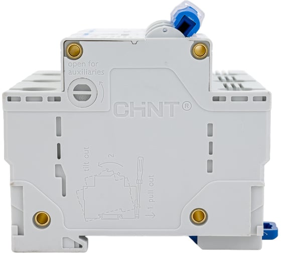 Автоматический выключатель CHINT DZ158-125H, 3P, 125A, 10kA, характеристика 8-12In 158109