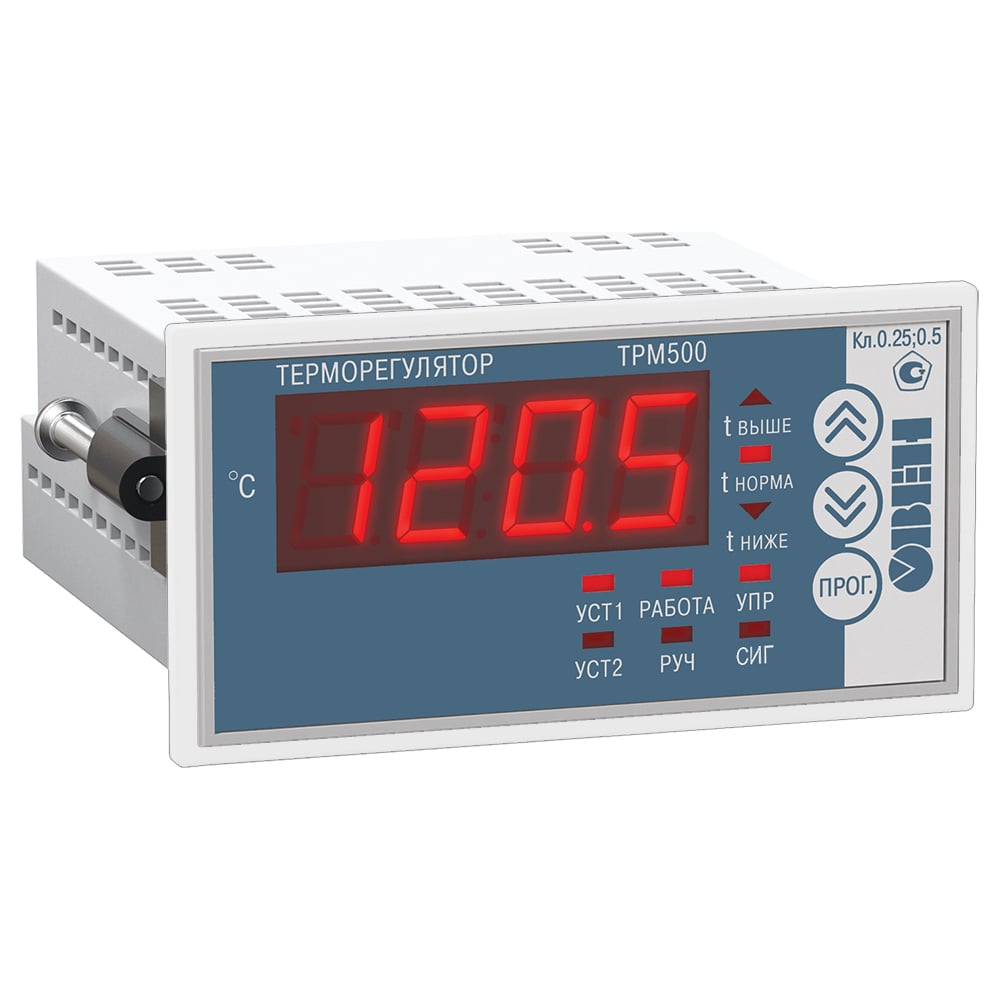 Измеритель-регулятор температуры ОВЕН ТРМ500-Щ2.5А артикул 00000092529 ...