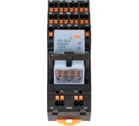 Четырех контактный релейный модуль CONTA, 31 мм, 24VDC CR-024-4FC