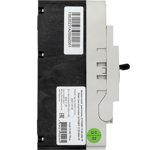 Автоматический выключатель EKF AV POWER-1/3 20А 80kA TR AVERES mccb-13-20H-TR-av