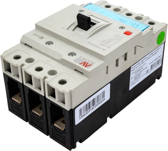 Автоматический выключатель EKF AV POWER-1/3 63А 80kA TR AVERES mccb-13-63H-TR-av