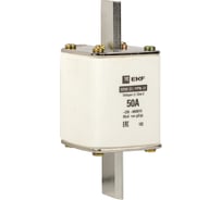 Плавкая вставка EKF ППН-37 400/50А габарит 2 PROxima fus-37/400/50