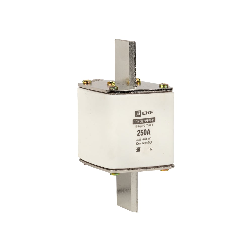 Плавкая вставка EKF ППН-39 630/250А габарит 3 PROxima fus-39/630/250 ...
