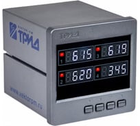 Измеритель сигнализатор ТРИД универсальный четырехканальный ИСУ144-4В4Р-485 00-00006526