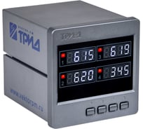 ПИД-регулятор температуры четырехканальный ТРИД РТП144-4В4Р-485 00-00010003