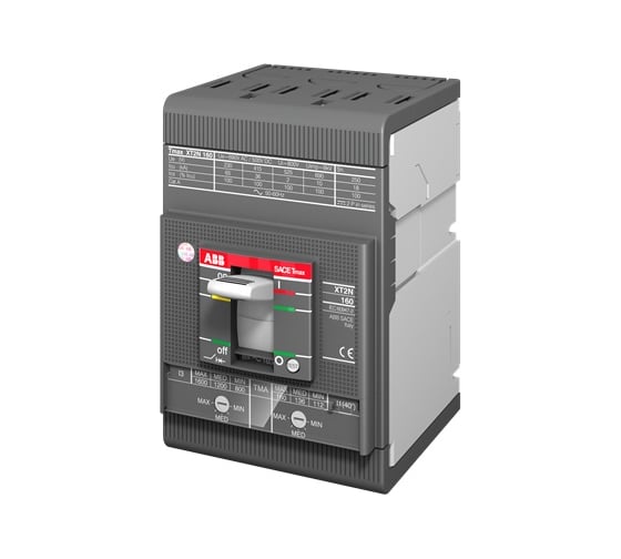 Автоматический выключатель ABB, XT2N 160 TMD 20-300 3p F F 1SDA067011R1