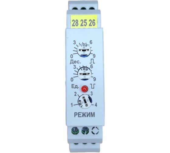 Реле времени Техносфера циклическое ВЛ-65, 220В, 8А 1603001060685 1