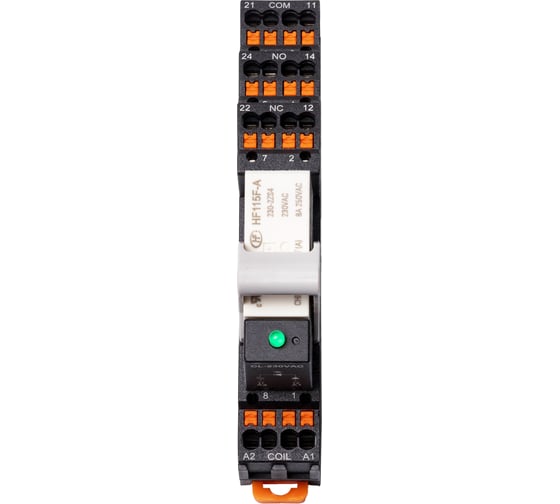 Двухконтактный релейный модуль CONTA, 15 мм 230 V DC CR-230-2FC