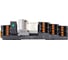 Двухконтактный релейный модуль CONTA, 15 мм 24V DC CR-024-2FC 4
