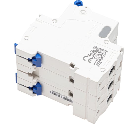Автоматический выключатель CHINT NXB-63S 3P 50А 4.5kA